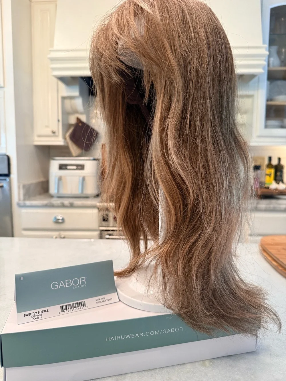 Gabor Long Layered Wig in SS Honey Toast